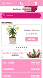 Mobile Screenshot of bellamyflowersbrampton.com